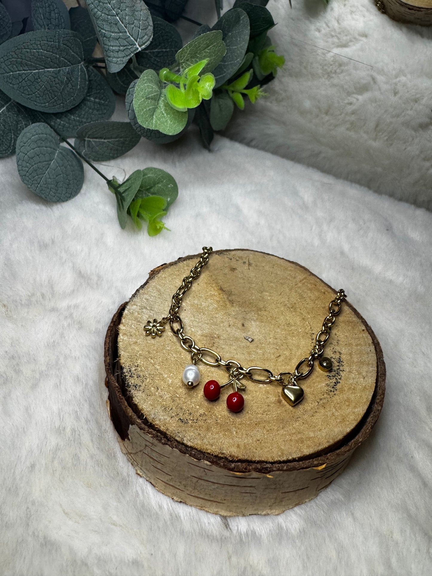 Bracelet “ Cerise ”