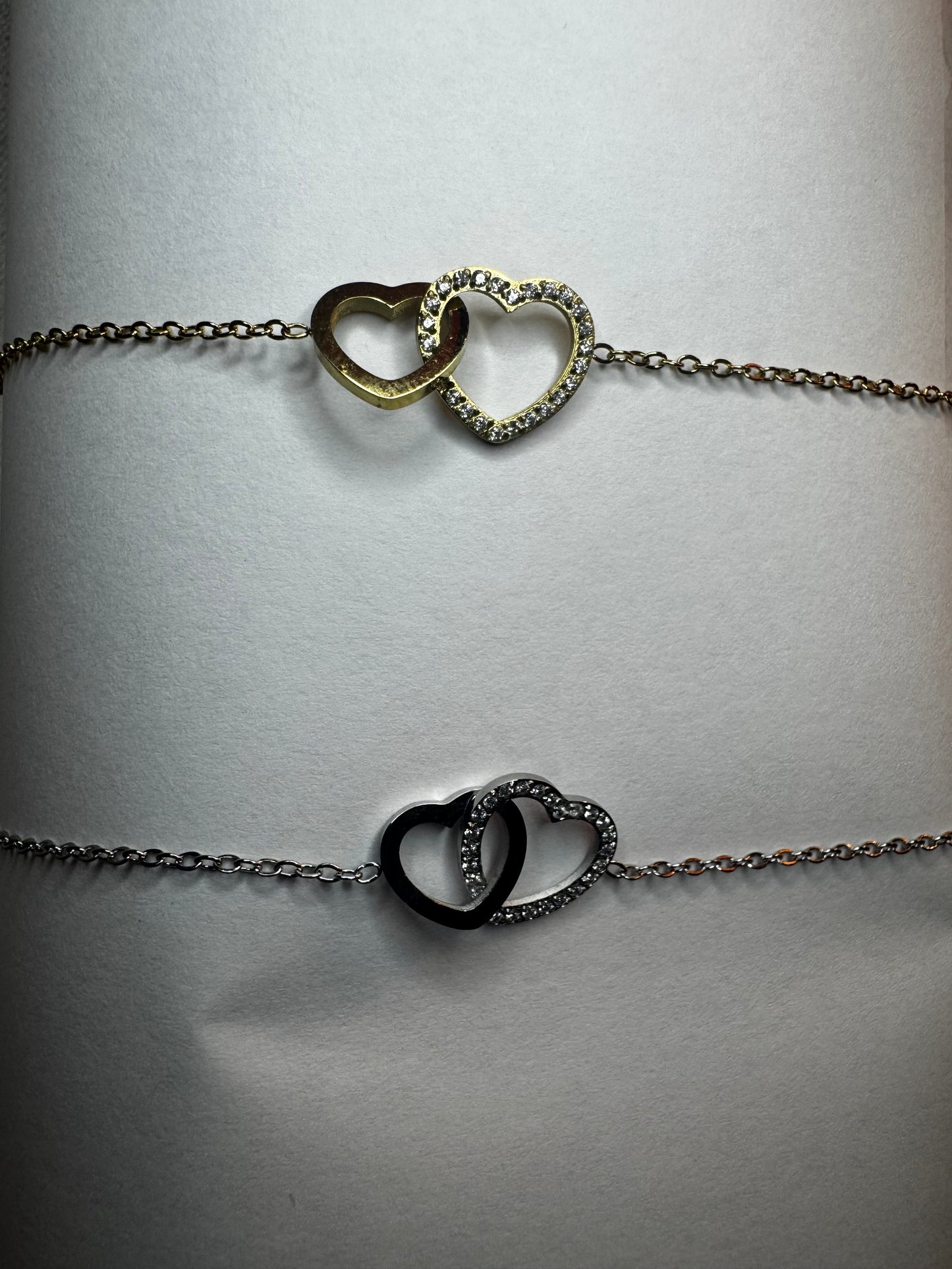 Bracelet " Double Coeur "