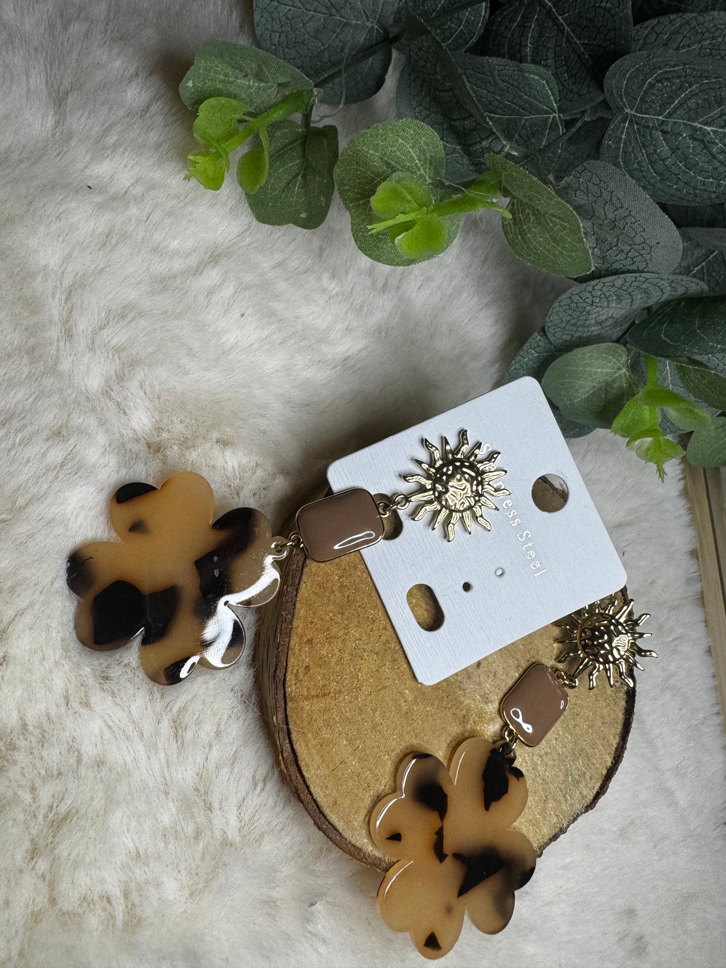 Boucle d’oreille “ Ambréa ”