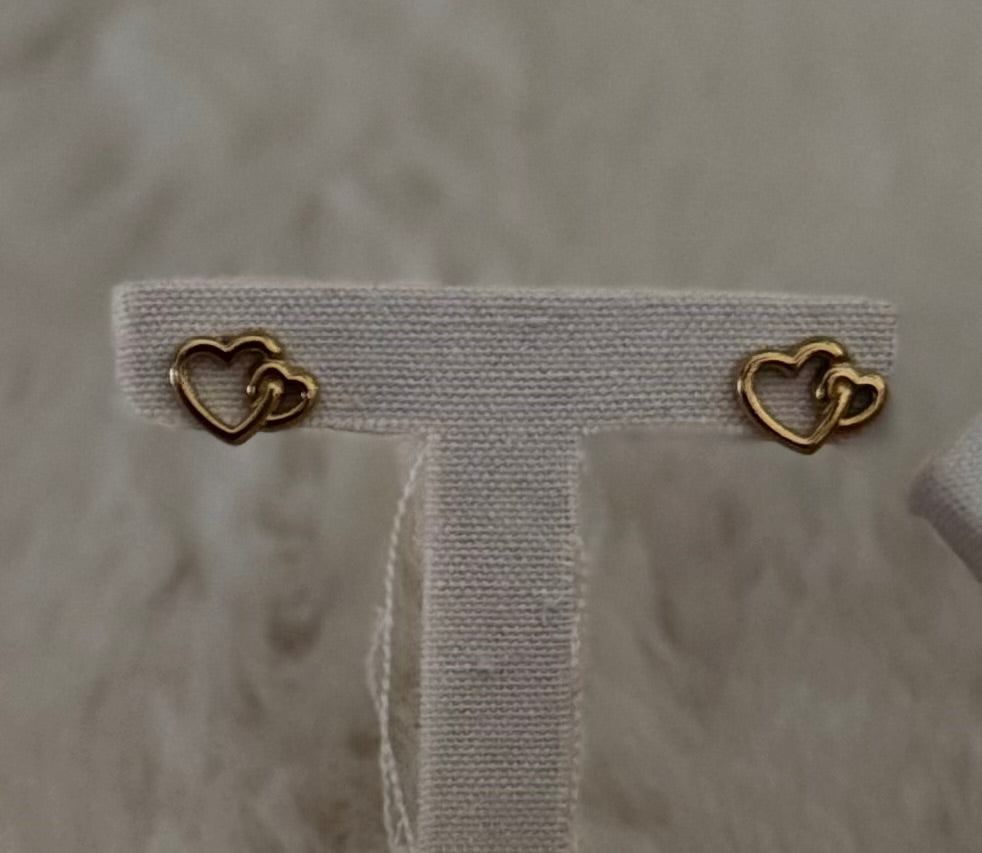 Boucle " Double Coeur "