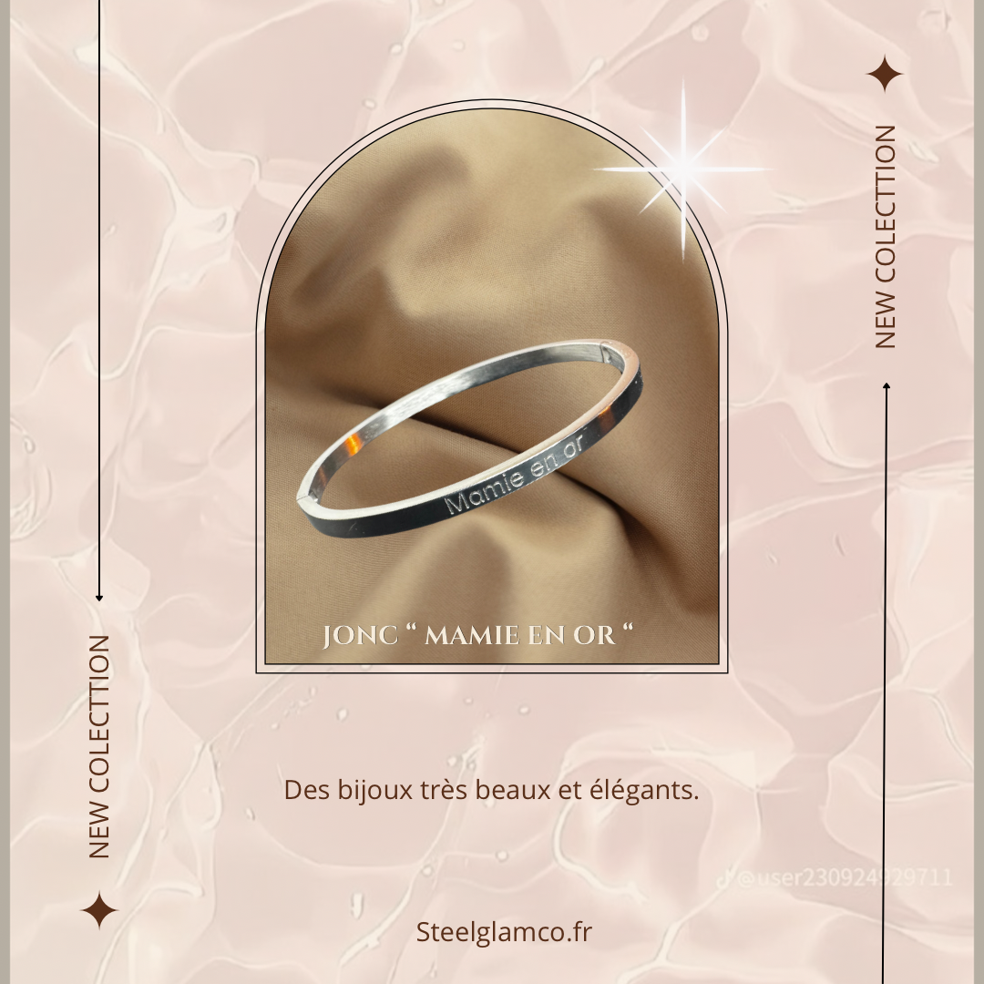 Jonc " Mamie en Or "