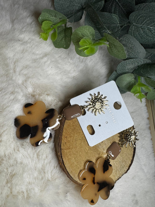 Boucle d’oreille “ Ambréa ”