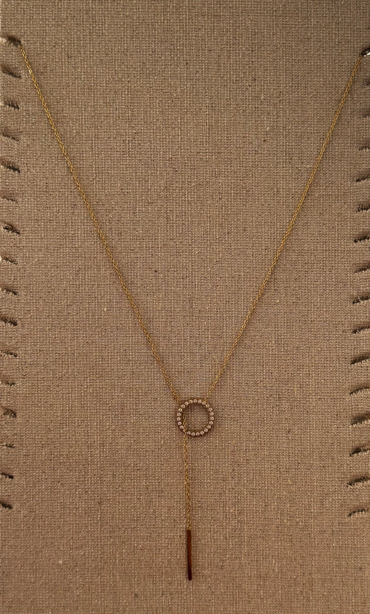 Collier " Cercle en Diamant "