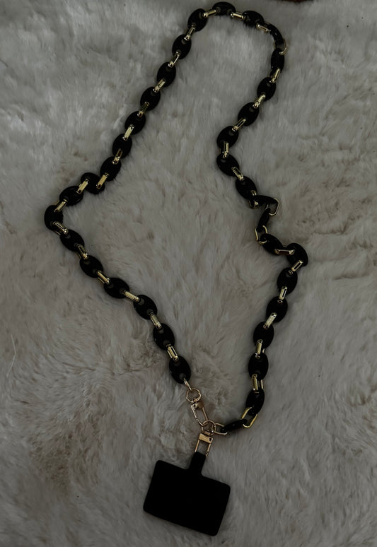 Bijoux de Téléphone " Noir "