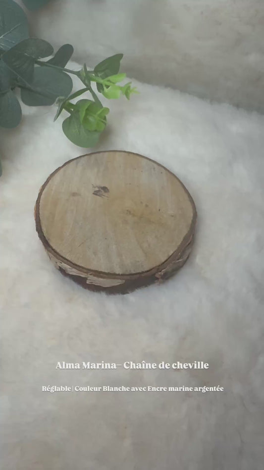 Chaîne de cheville “ Alma Marina ”